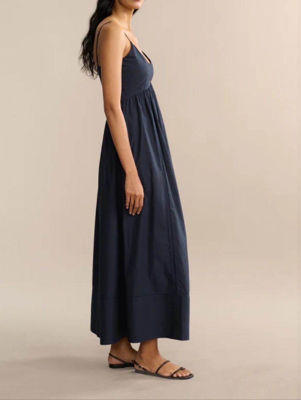 JENNI KAYNE THE PENINSULA DRESS NAVY BLUE SIZE SMALL - Picture 4 of 15